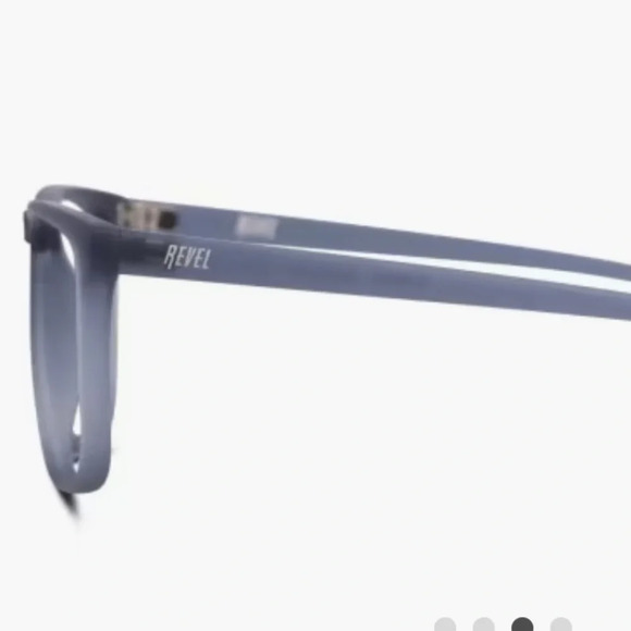 Revel Glide Men 35-002621 Eyeglasses Frames RXable Blue NWOT - Picture 3 of 13
